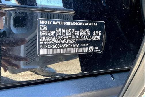 2022 BMW X5 xDrive40i