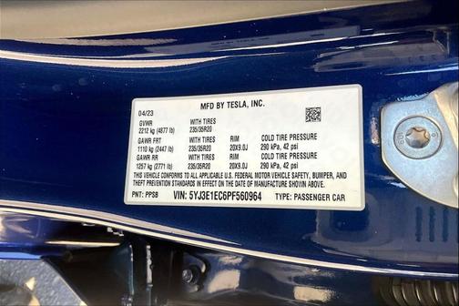 2023 Tesla Model 3 Performance