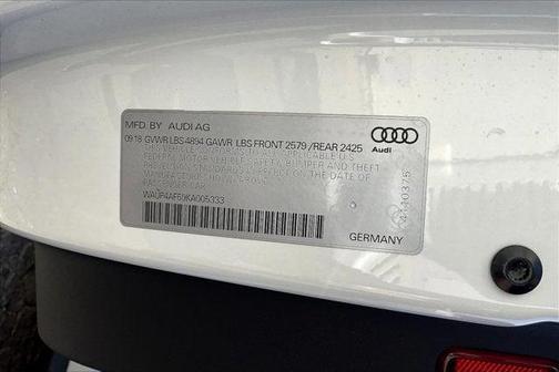2019 Audi S5 3.0T Premium Plus