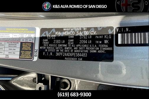 2023 Kia Forte LXS