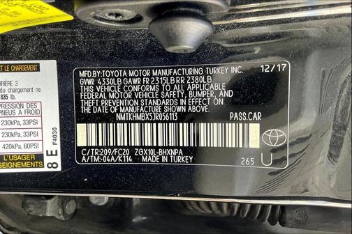 2018 Toyota C-HR XLE