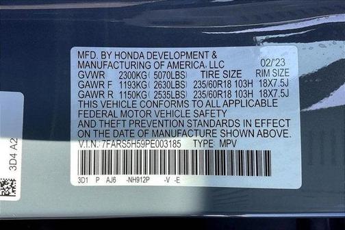 2023 Honda CR-V Hybrid Sport