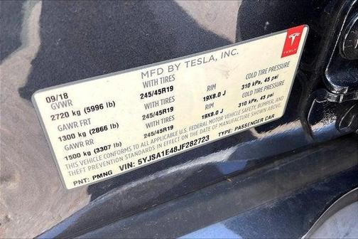 2018 Tesla Model S P100D