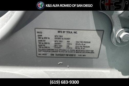 2022 Tesla Model Y Performance Dual Motor All-Wheel Drive