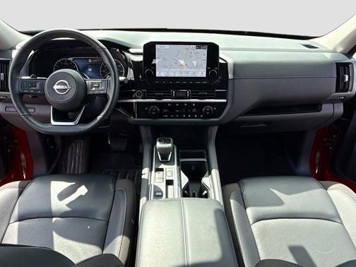 Scarlet Ember 2024 Nissan Pathfinder SL