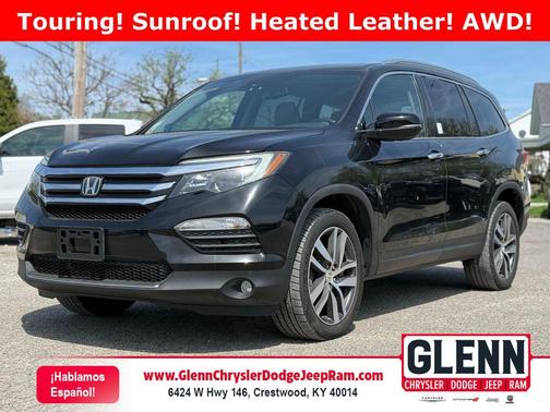 Black 2017 Honda Pilot Touring