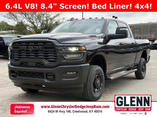 Diamond Black Crystal Pearlcoat 2026 RAM 2500 Tradesman Crew Cab 4x4 6'4' Box