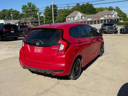 Milano Red 2018 Honda Fit Sport