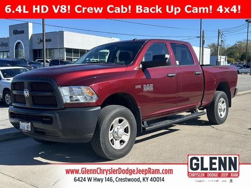 2018 RAM 3500 Tradesman Crew Cab 4x4 6'4' Box