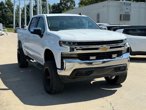 Summit White 2021 Chevrolet Silverado 1500 LT