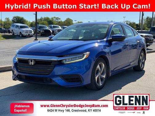 Aegean Blue Metallic 2019 Honda Insight EX