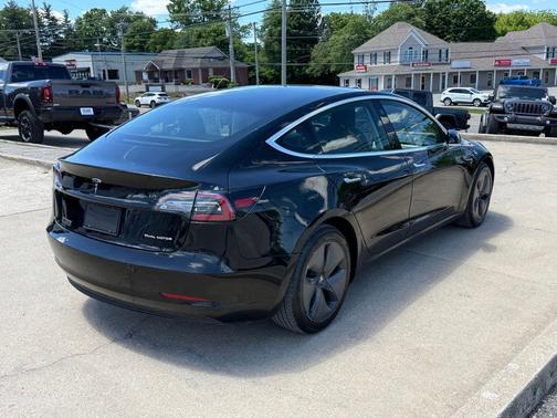 Solid Black 2019 Tesla Model 3 Long Range