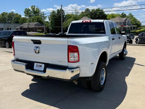 Bright White Clearcoat 2023 RAM 3500 Tradesman Crew Cab 4x4 8' Box
