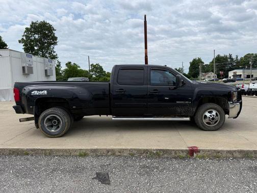 Black 2008 Chevrolet Silverado 3500 LTZ Crew Cab