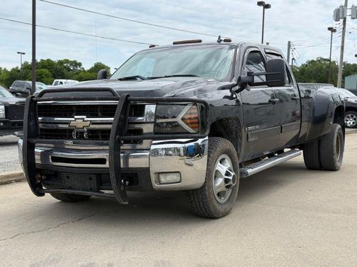 Black 2008 Chevrolet Silverado 3500 LTZ Crew Cab