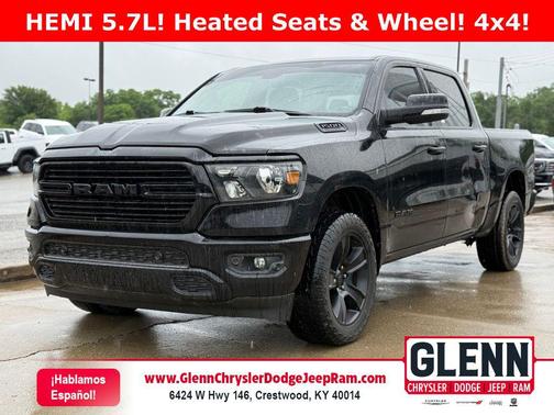Diamond Black Crystal Pearlcoat 2020 RAM 1500 Big Horn/Lone Star