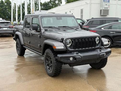 Granite Crystal Metallic Clearcoat 2024 Jeep Gladiator Willys