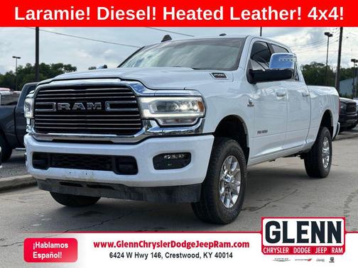 Bright White Clearcoat 2024 RAM 2500 Laramie