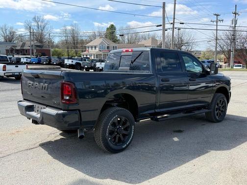Forged Blue Metallic 2026 RAM 2500 Black Express Crew Cab 4x4 6'4' Box