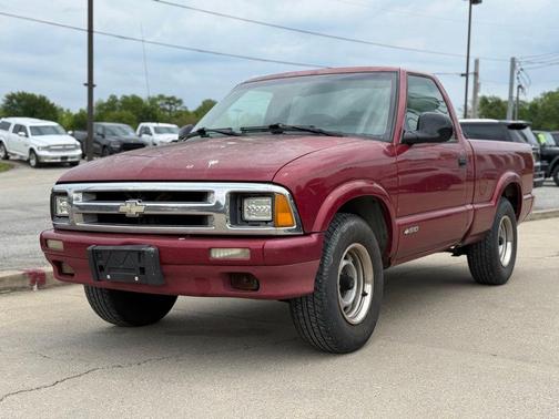 Red 1996 Chevrolet S-10 Base
