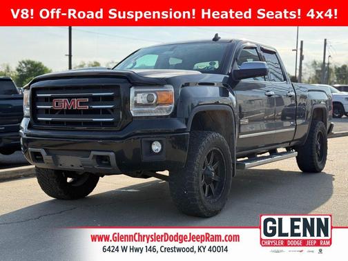 Onyx Black 2015 GMC Sierra 1500 SLE