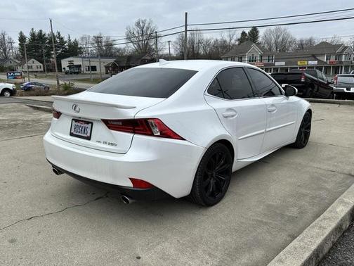White 2014 Lexus IS 250 Base