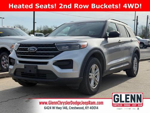Iconic Silver Metallic 2020 Ford Explorer XLT