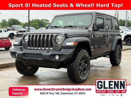 Granite Crystal Metallic Clearcoat 2021 Jeep Wrangler Unlimited Sport