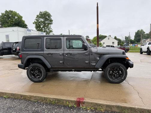 Granite Crystal Metallic Clearcoat 2021 Jeep Wrangler Unlimited Sport