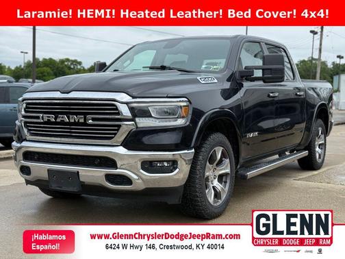 Diamond Black Crystal Pearlcoat 2020 RAM 1500 Laramie