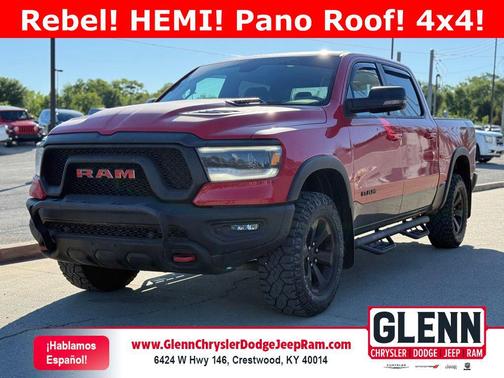 Flame Red Clearcoat 2019 RAM 1500 Rebel