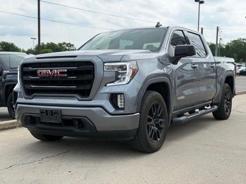 Satin Steel Metallic 2021 GMC Sierra 1500 Elevation