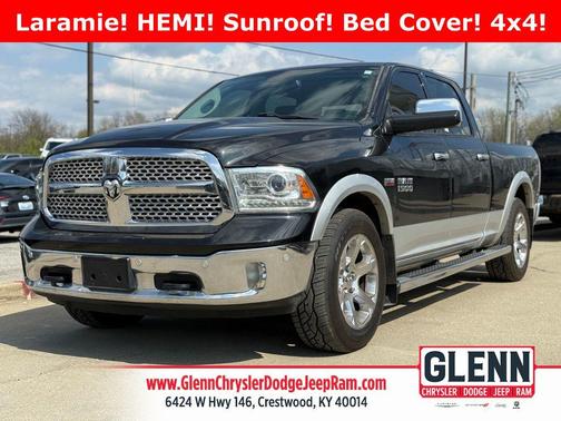 Brilliant Black Crystal Pearlcoat 2016 RAM 1500 Laramie