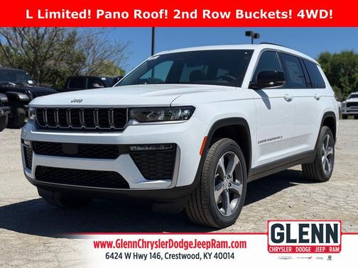 Bright White Clearcoat 2026 Jeep Grand Cherokee L Limited