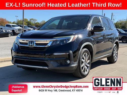 Crystal Black Pearl 2021 Honda Pilot 2WD EX-L
