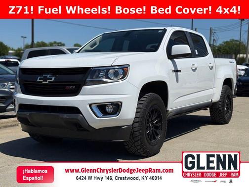 Summit White 2015 Chevrolet Colorado Z71