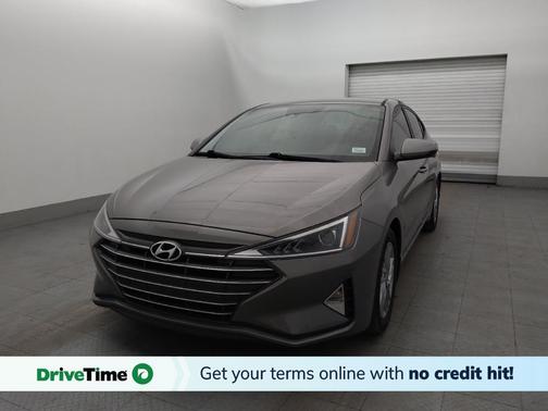 Gray 2020 Hyundai ELANTRA SEL