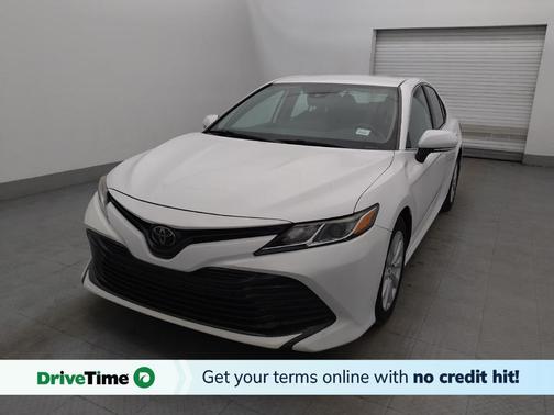 Super White 2019 Toyota Camry LE