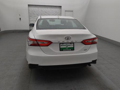Super White 2019 Toyota Camry LE