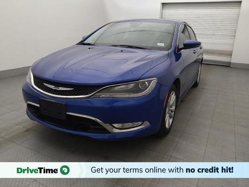 Vivid Blue Pearlcoat 2015 Chrysler 200 C