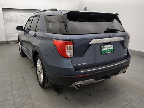 Blue Metallic 2020 Ford Explorer Limited
