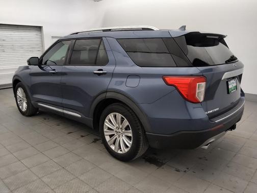 Blue Metallic 2020 Ford Explorer Limited
