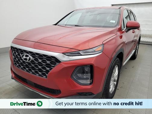 Scarlet Red 2020 Hyundai SANTA FE SE 2.4