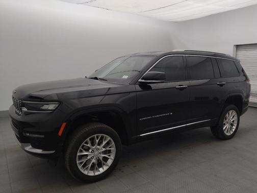 Diamond Black Crystal Pearlcoat 2021 Jeep Grand Cherokee L Summit