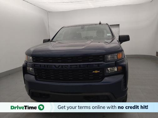 Northsky Blue Metallic 2021 Chevrolet Silverado 1500 Custom