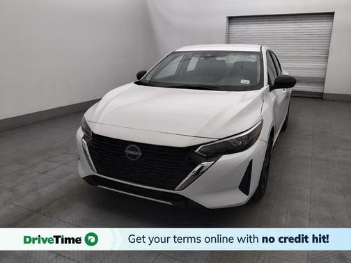 White 2025 Nissan Sentra SV