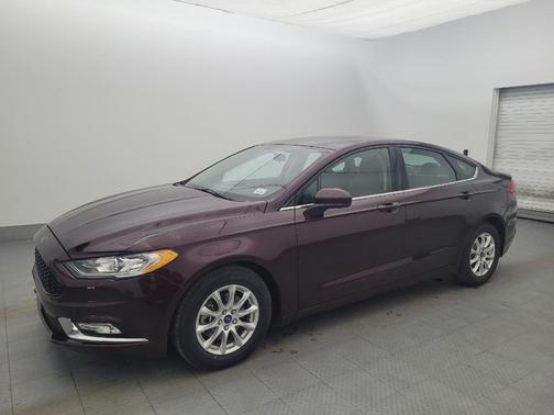 Red 2017 Ford Fusion S