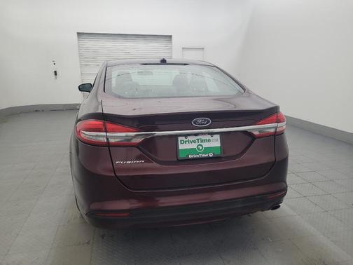 Red 2017 Ford Fusion S