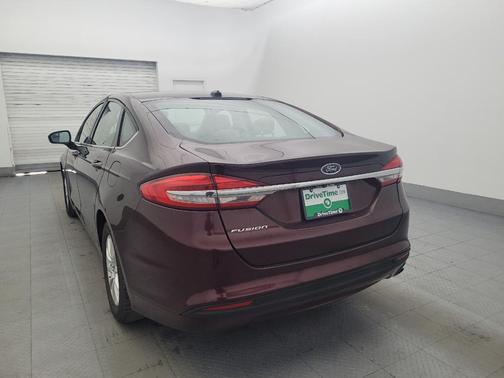 Red 2017 Ford Fusion S