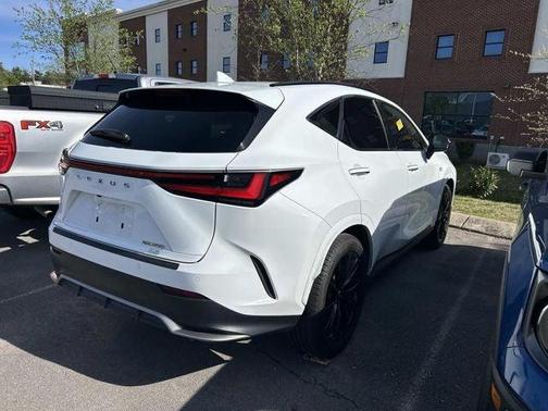 White 2025 Lexus NX 350 F SPORT Handling